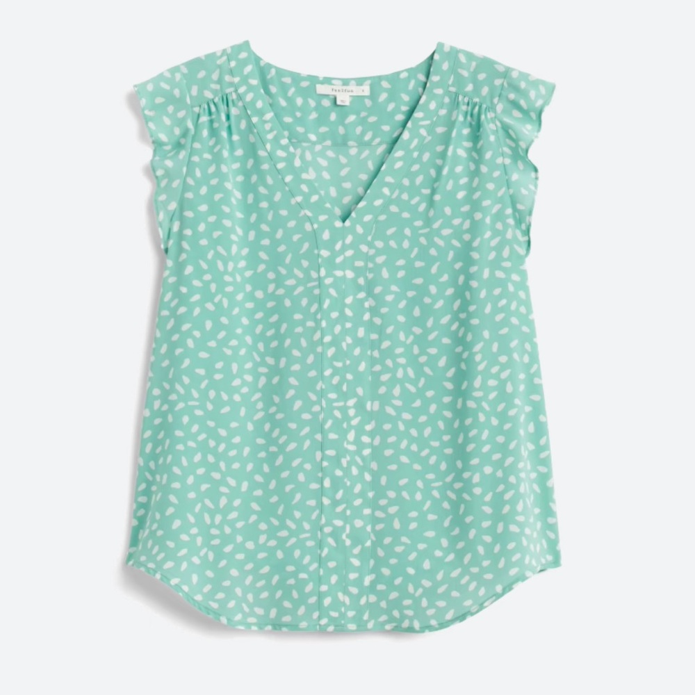 Light blue blouse